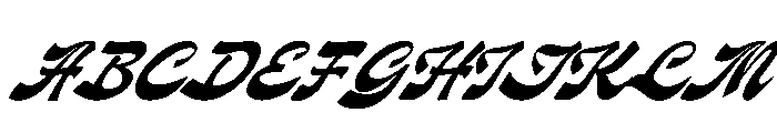 Nevroda Wisdom Italic Font UPPERCASE