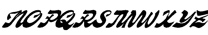 Nevroda Wisdom Italic Font UPPERCASE