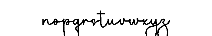 New Arrivals Font LOWERCASE
