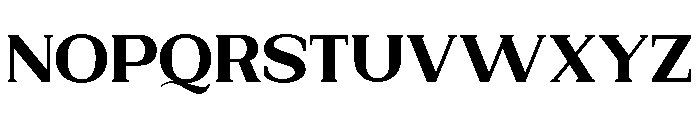 New Bight Black Expanded Font UPPERCASE