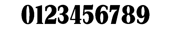 New Bight Black Semi Condensed Font OTHER CHARS