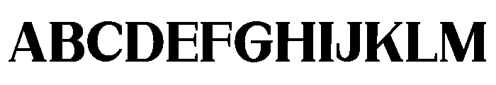 New Bight Black Semi Expanded Font UPPERCASE