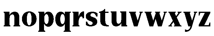 New Bight Black Font LOWERCASE