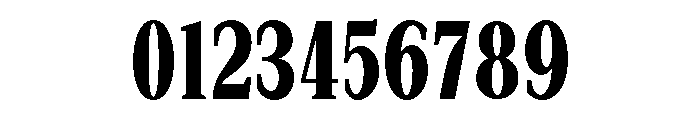 New Bight Bold Condensed Font OTHER CHARS