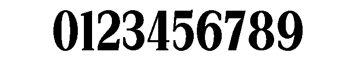New Bight Bold Semi Condensed Font OTHER CHARS