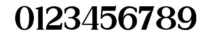 New Bight Bold Semi Expanded Font OTHER CHARS