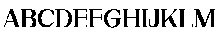 New Bight Bold Semi Expanded Font UPPERCASE