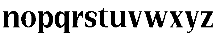 New Bight Bold Font LOWERCASE