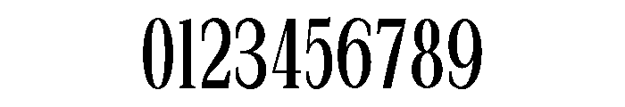 New Bight Condensed Font OTHER CHARS