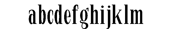 New Bight Condensed FONT