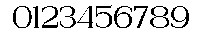 New Bight Expanded Font OTHER CHARS
