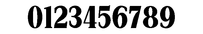 New Bight ExtBd SemiCond Font OTHER CHARS