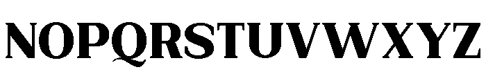 New Bight ExtBlk SemExp Font UPPERCASE