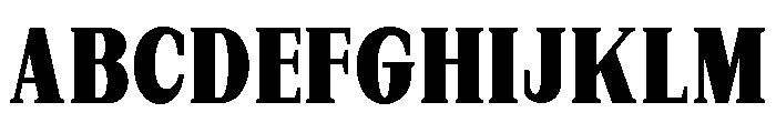New Bight ExtBlk SemiCond Font UPPERCASE