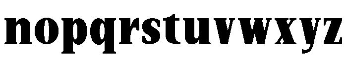 New Bight ExtBlk SemiCond Font LOWERCASE