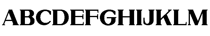 New Bight Extra Black Expanded Font UPPERCASE