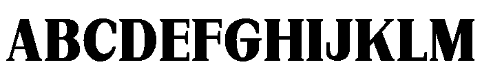 New Bight Extra Black Font UPPERCASE