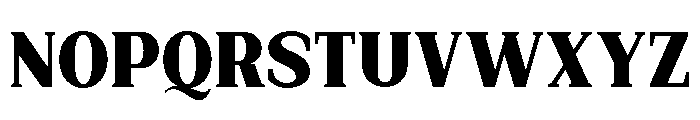 New Bight Extra Black Font UPPERCASE