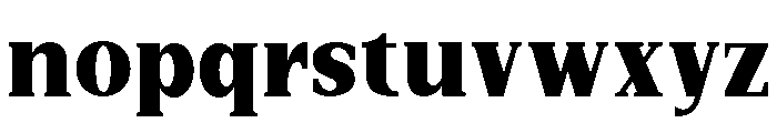 New Bight Extra Black Font LOWERCASE