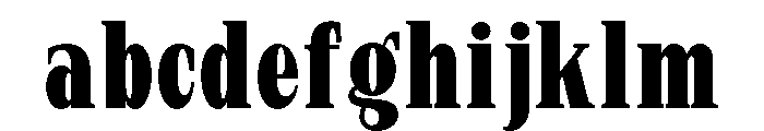 New Bight Extra Bold Condensed FONT