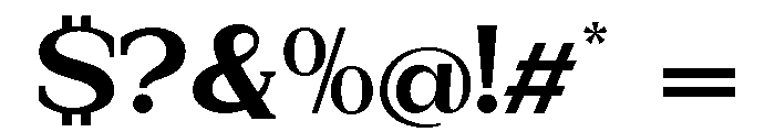 New Bight Extra Bold Expanded Font OTHER CHARS