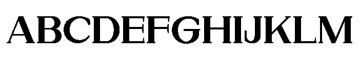 New Bight Extra Bold Expanded Font UPPERCASE