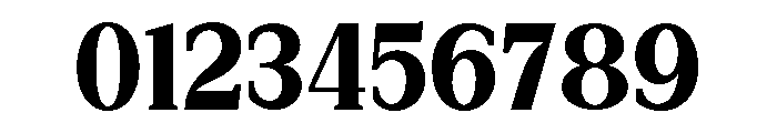 New Bight Extra Bold Font OTHER CHARS