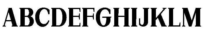New Bight Extra Bold Font UPPERCASE
