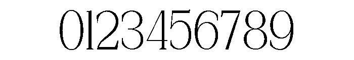 New Bight Extra Light Font OTHER CHARS