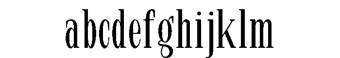 New Bight Light Condensed FONT