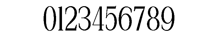 New Bight Light Semi Condensed Font OTHER CHARS