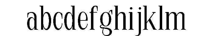 New Bight Light Semi Condensed FONT