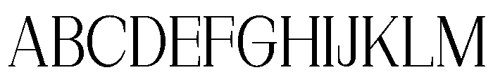 New Bight Light Font UPPERCASE