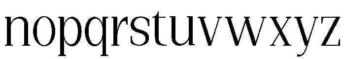 New Bight Light Font LOWERCASE