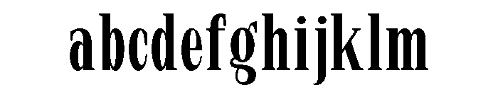 New Bight Medium Condensed FONT