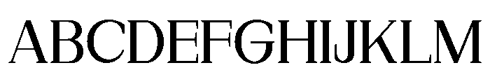 New Bight Medium Semi Expanded Font UPPERCASE