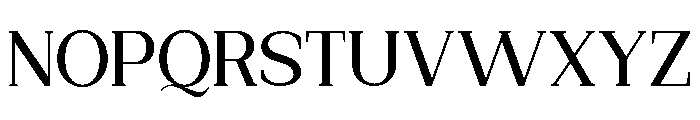 New Bight Medium Semi Expanded Font UPPERCASE