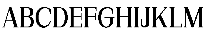 New Bight Medium Font UPPERCASE