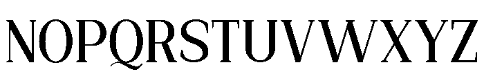 New Bight Medium Font UPPERCASE