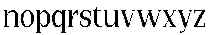 New Bight Regular Font LOWERCASE