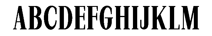 New Bight Semi Bold Condensed Font UPPERCASE