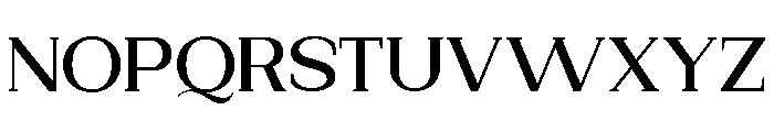 New Bight Semi Bold Expanded Font UPPERCASE