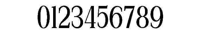 New Bight Semi Condensed Font OTHER CHARS