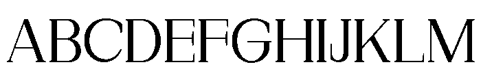 New Bight Semi Expanded Font UPPERCASE