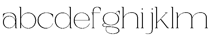 New Bight Thin Expanded FONT
