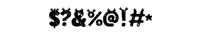 New Born Christmas 3 Font OTHER CHARS