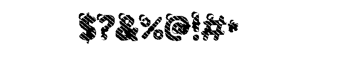 New Born Christmas 4 Font OTHER CHARS