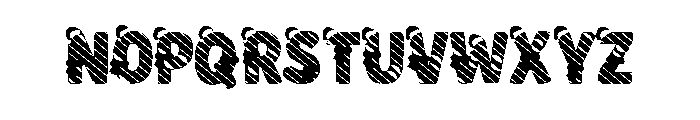 New Born Christmas 4 Font LOWERCASE