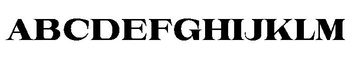 New Novaryn Black Expanded Font UPPERCASE