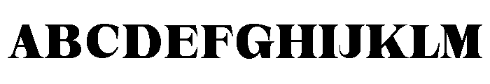 New Novaryn Black Font UPPERCASE